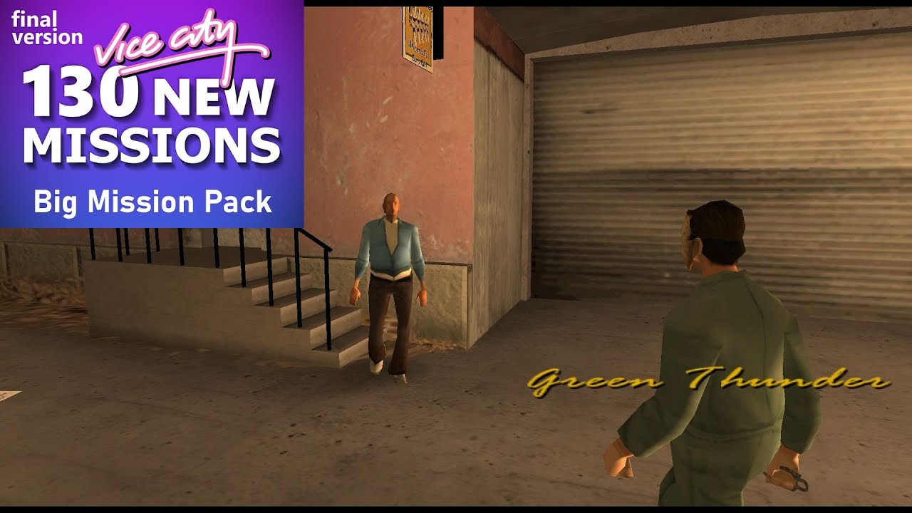 Vice City Big Mission Pack (Final Version) - Cam Jones Missions - 