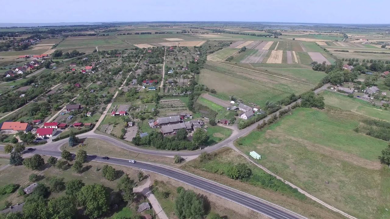 Rusnė iš paukščio skrydžio 4k