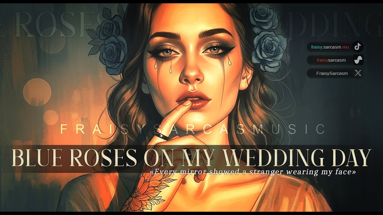 Blue Roses on My Wedding Day