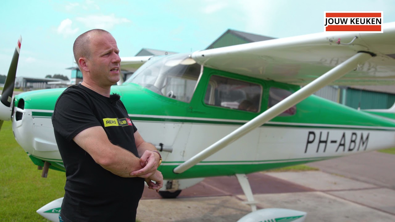 Vliegen met de Cessna Straighttail C172 PH-ABM en watervliegen @como
