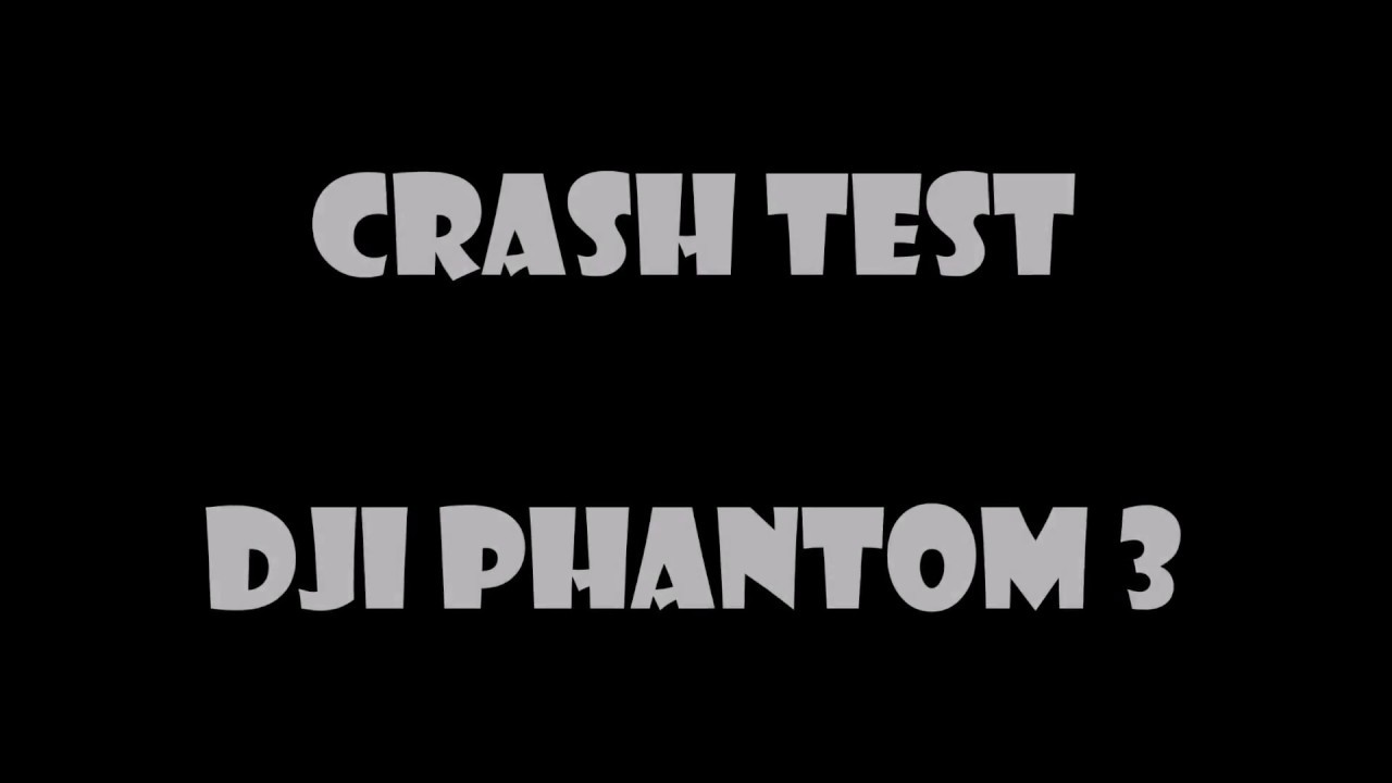 Crash test DJI Phantom 3 Standard (lipiec 2017)
