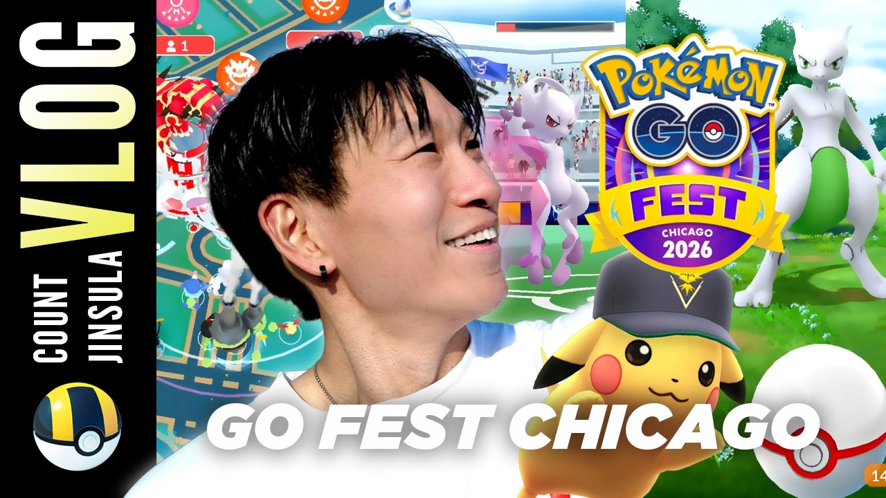 EVERYTHING THAT HAPPENED AT Pok&eacute;mon GO Fest Chicago 2026!!