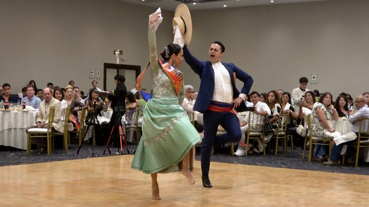 Michelle Pimentel y Alex Donet. Exhibición de Campeones Mundiales 2024