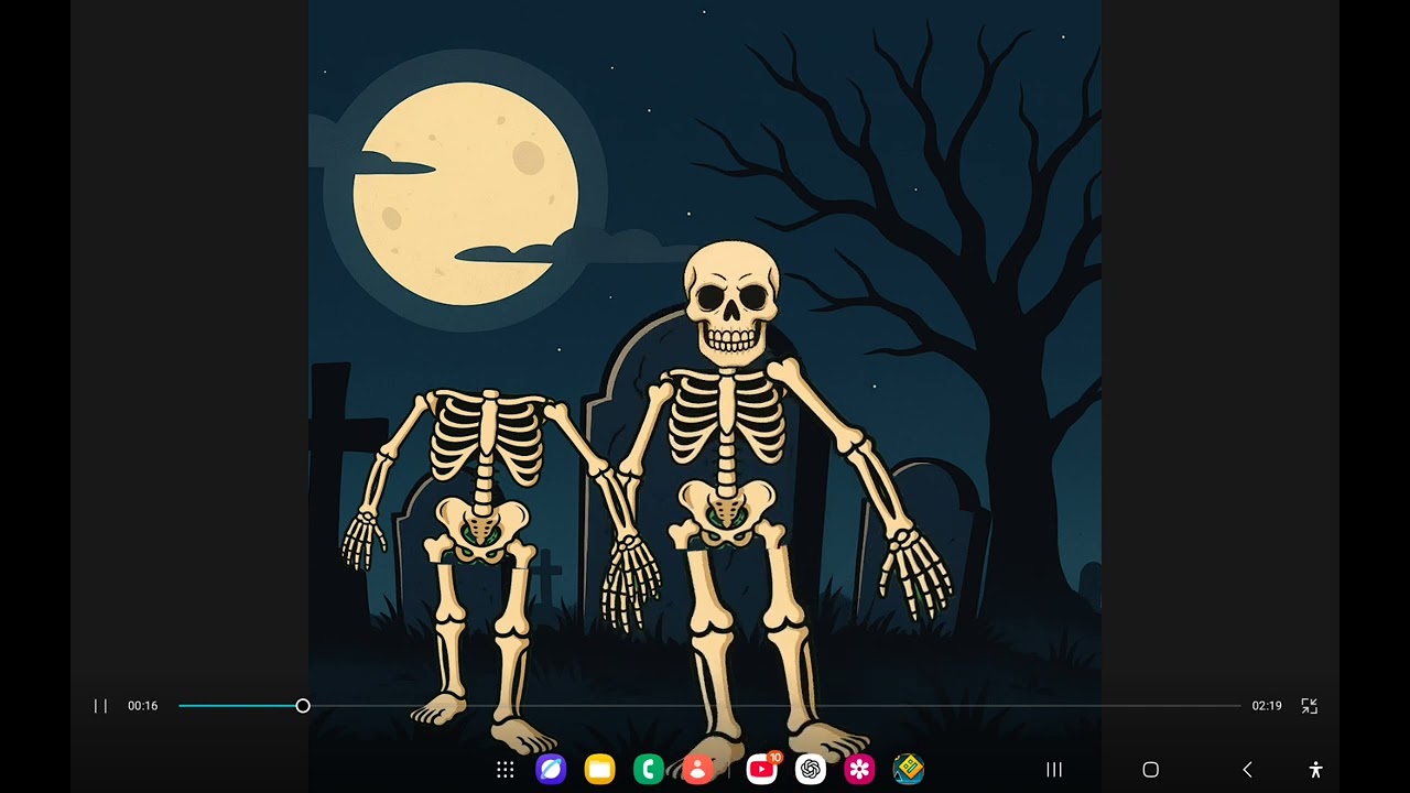 Spooky Scary Skeletons☠👻 | Halloween Edit ( No remix )