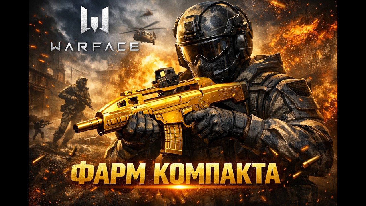 WARFACE - ЛУТАЮ ЗОЛОТОЙ КОМПАКТ