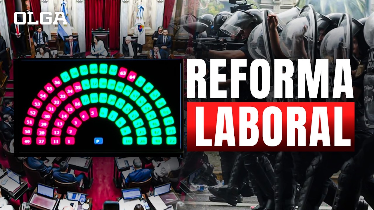 MEDIA SANCIÓN: EL SENADO APROBÓ LA REFORMA LABORAL