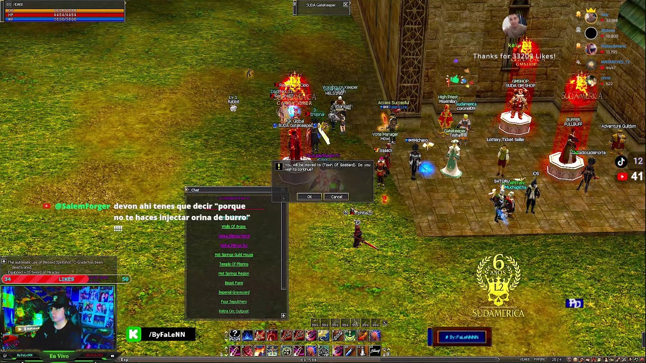🔴[L2Sudamerica x10] Epic Boss Antharas + Relato y Reacción del PvP - 06/02/2026  #mmorpg #pvp #L2