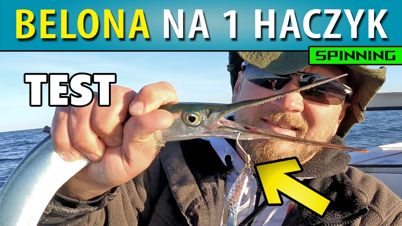 BELONA ➤ Z ŁÓDKI na 1 haczyk - TEST 2022
