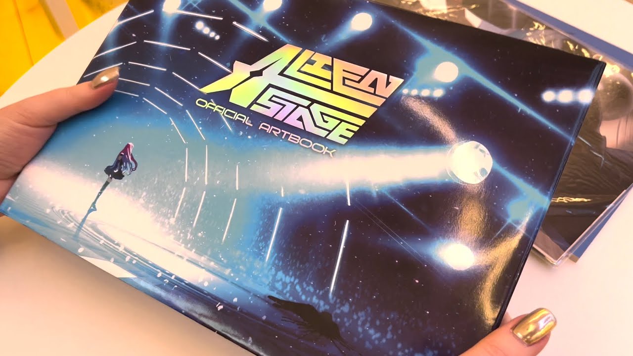 Обзор Alien Stage official artbook & bonus