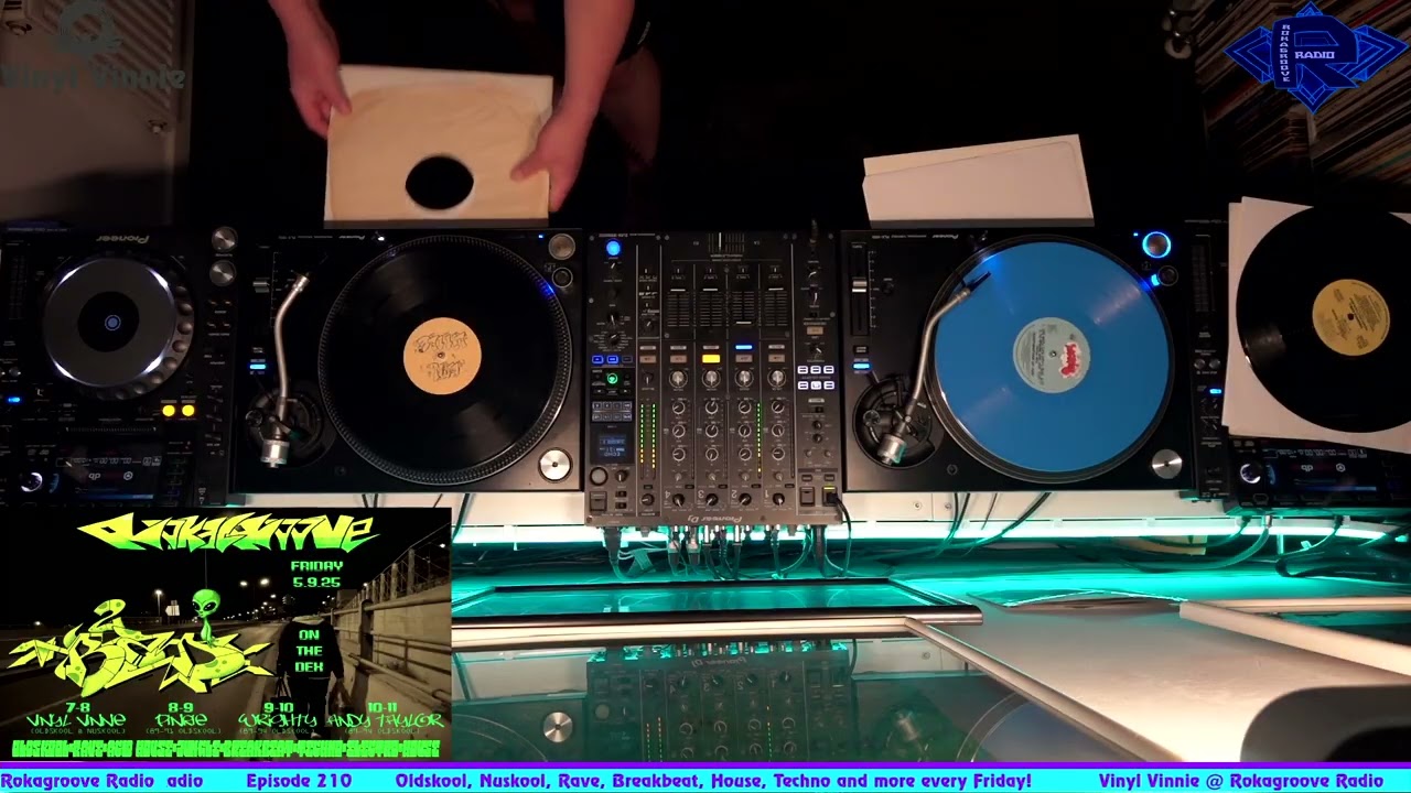 Vinyl Vinnie @ Rokagroove Radio Episode 210