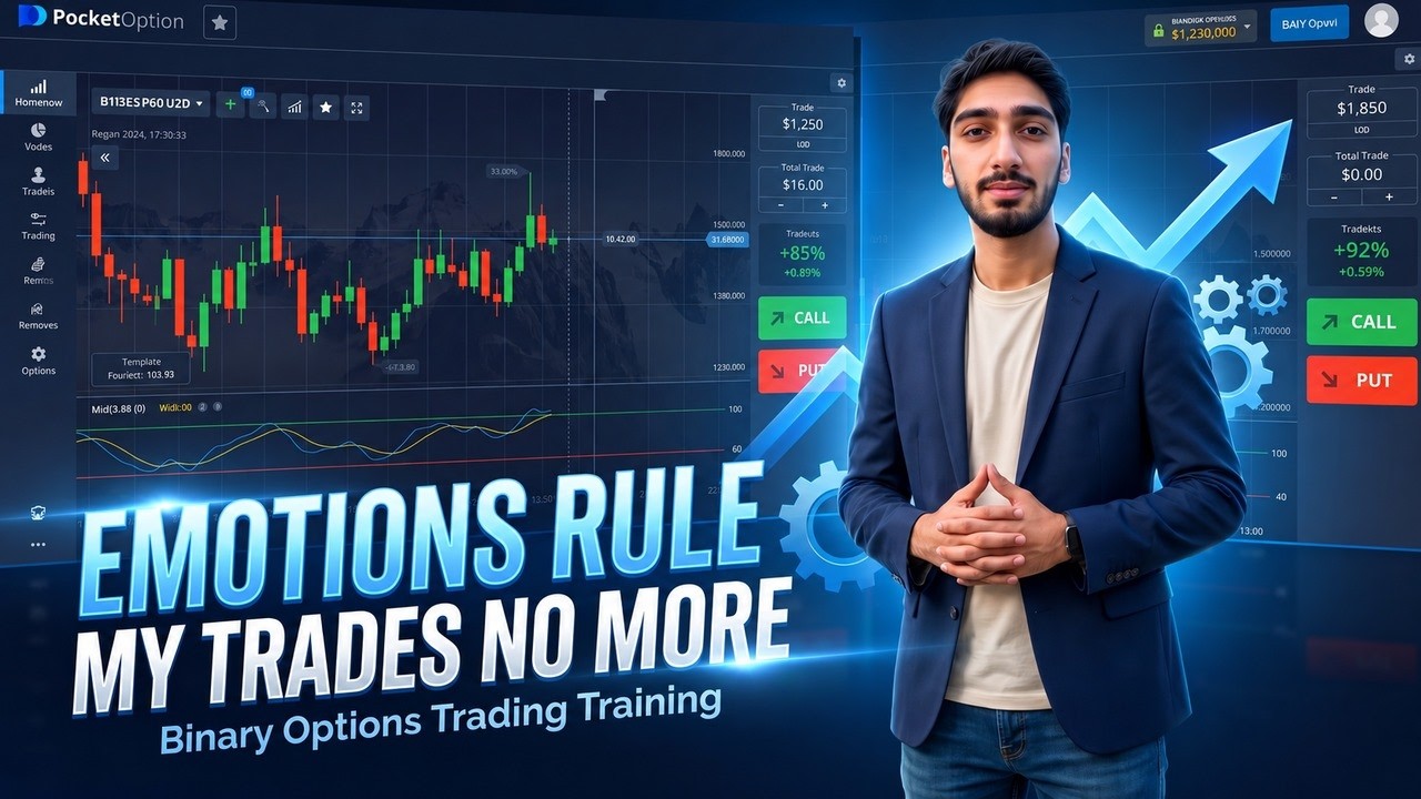 EMOTIONS RULE MY TRADES NO MORE ! Pocket Option Account Growth ! Pocket Option Scalping