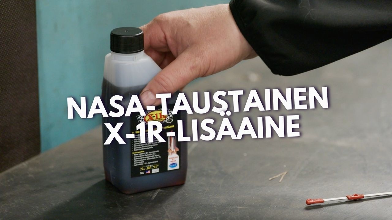 Voitelun merkitys moottorille | NASA-taustainen X-1R lisäaine (Teknavi 2025)