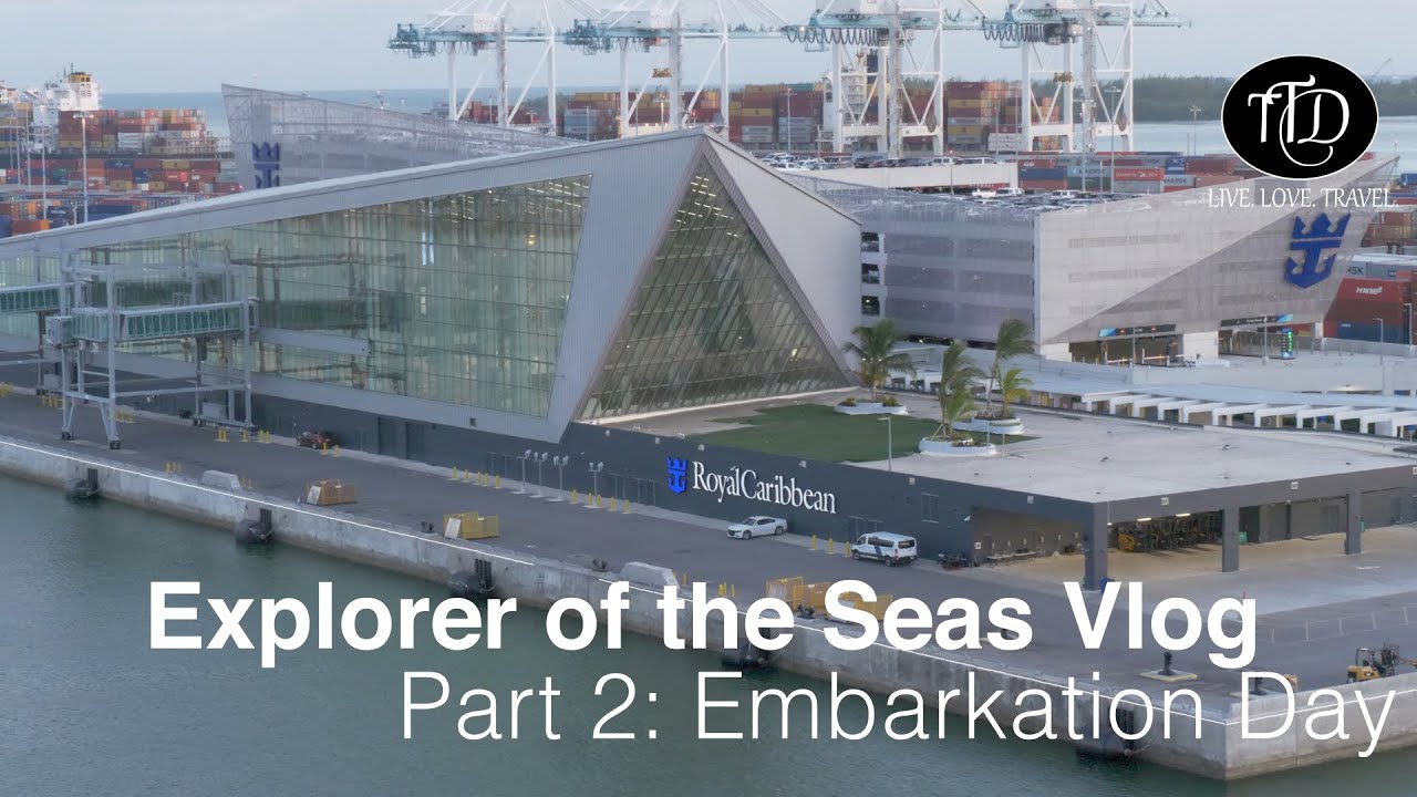 Explorer of the Seas Vlog | Part 2 | Embarkation Day Port Miami