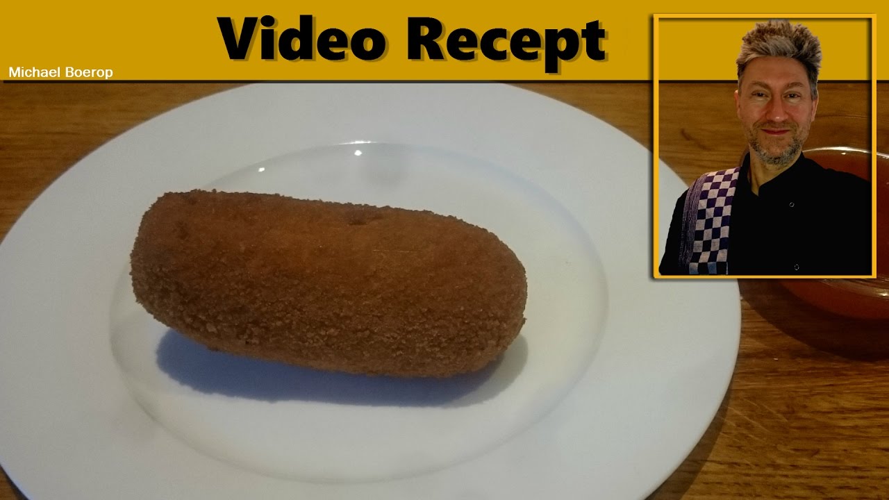 Kroketten met shoarmavlees - Recept shoarmakroket