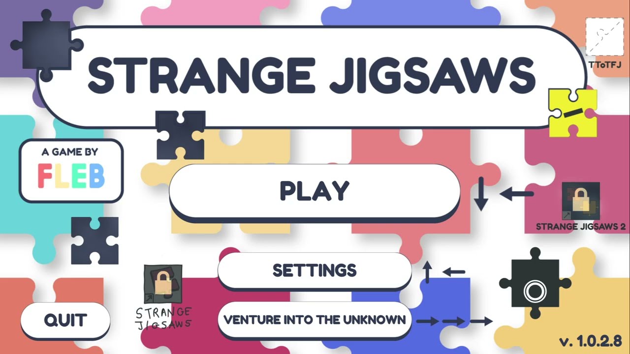 Strange Jigsaws - Full Playthrough / Walkthrough