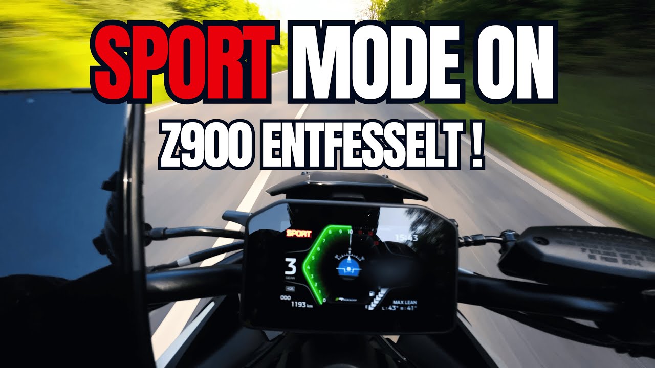 #11 SPORT MODE ON | Kawasaki Z900 [2025]