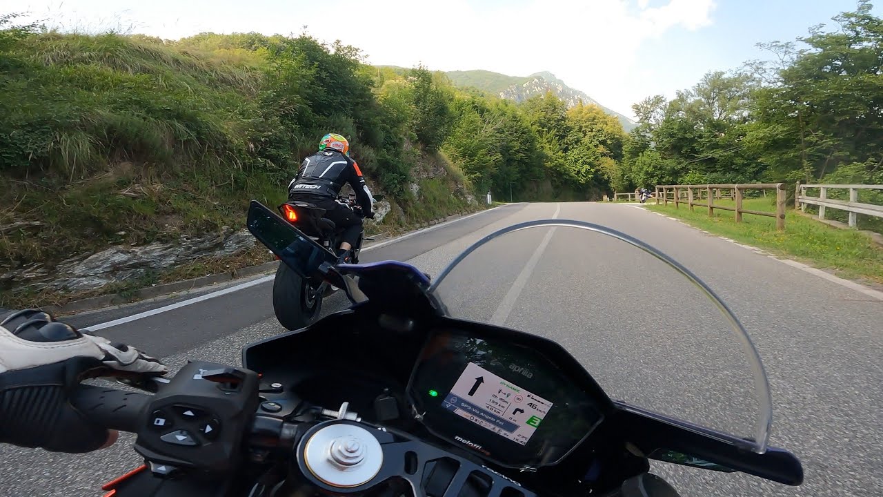 This R7 rider ... Valvestino is actually good ● APRILIA RS 660