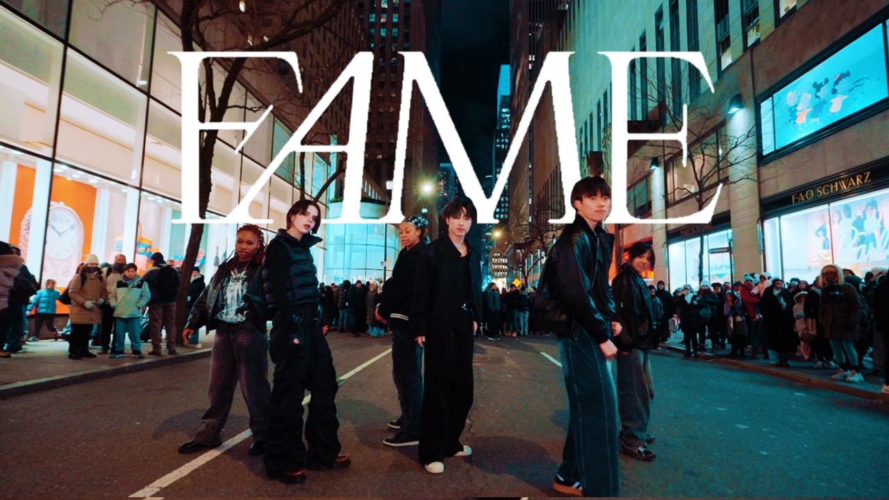 [K-POP В НЬЮ-ЙОРКЕ] RIIZE - FAME ОТ F4MX | ТАЙМС-СКВЕР