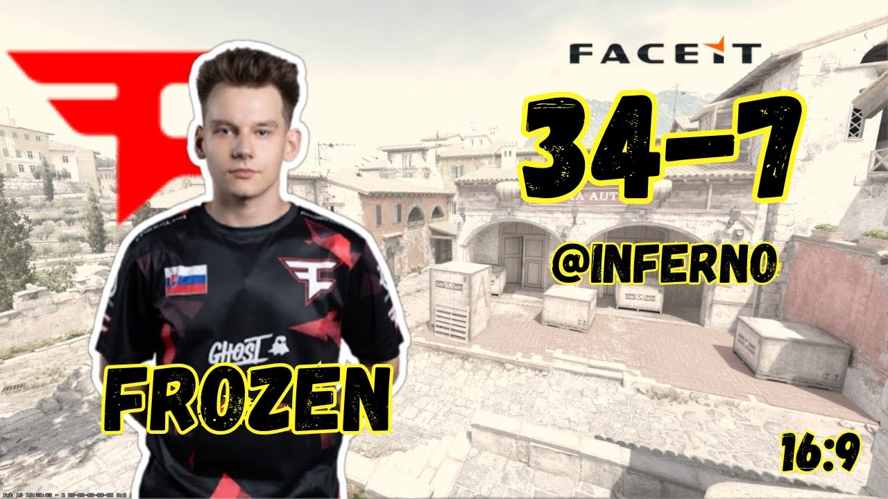 CS2 POV frozen FaZe (34/7) - Inferno - FACEIT - 16:9