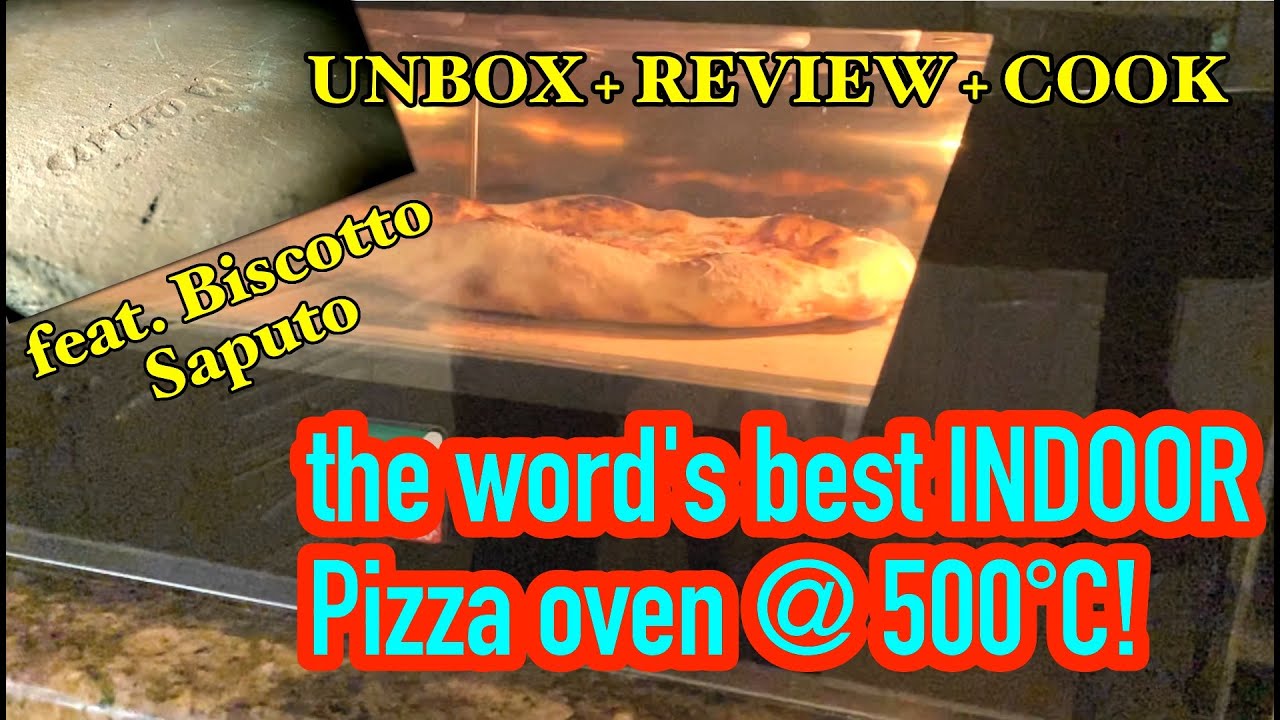 The world's best indoor Pizza oven @500°C for home, Effeuno P134h, feat Biscotto Saputo UNBOX REVIEW