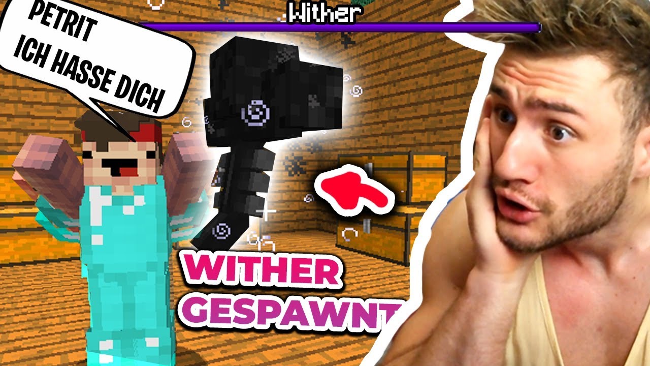 WITHER in REWIS HAUS GESPAWNT! ER RASTET KOMPLETT AUS! 💥 Craft Attack 7