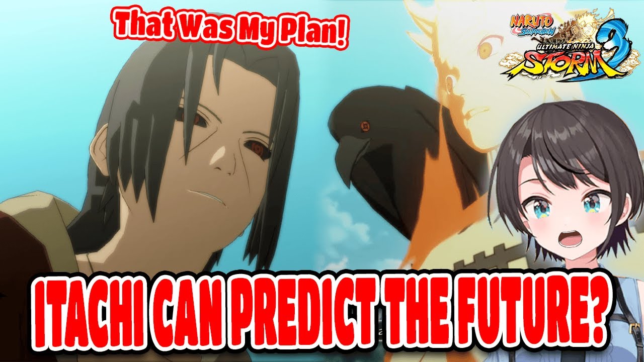 Subaru Reaction To Edo Tensei Itachi In Naruto: Ultimate Ninja Storm 3 Hololive【ENG SUB】