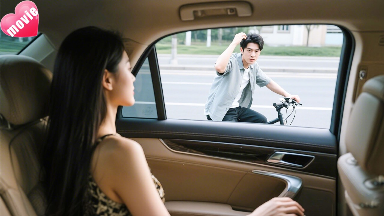 【Full Movie】窮小伙對著車窗照鏡子，卻不知富家女坐在裡面，對他一見鐘情！