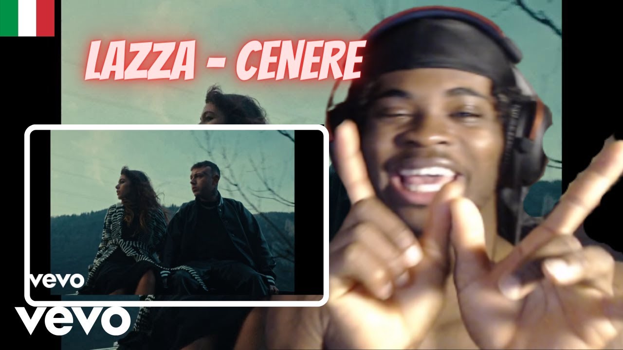 Lazza - CENERE | ITALIAN SONG (REACTION!!!) WITH ( ITALIAN SUBTITLE) 