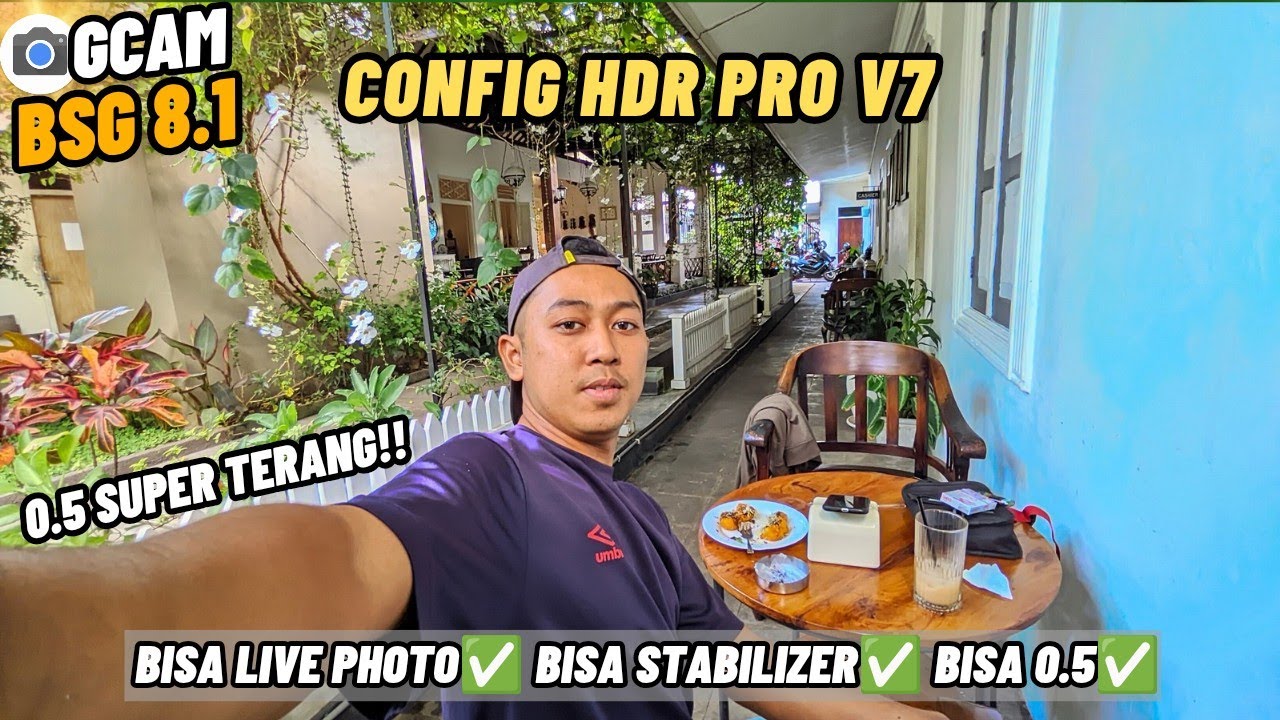 0.5 JADI TERANG‼️Gcam Bsg 8.1 Config Hdr Pro V7 Bisa 0.5 & Stabilizer