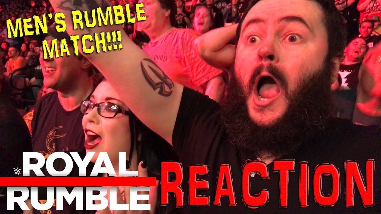 WWE MEN'S ROYAL RUMBLE MATCH!!! LIVE REACTION