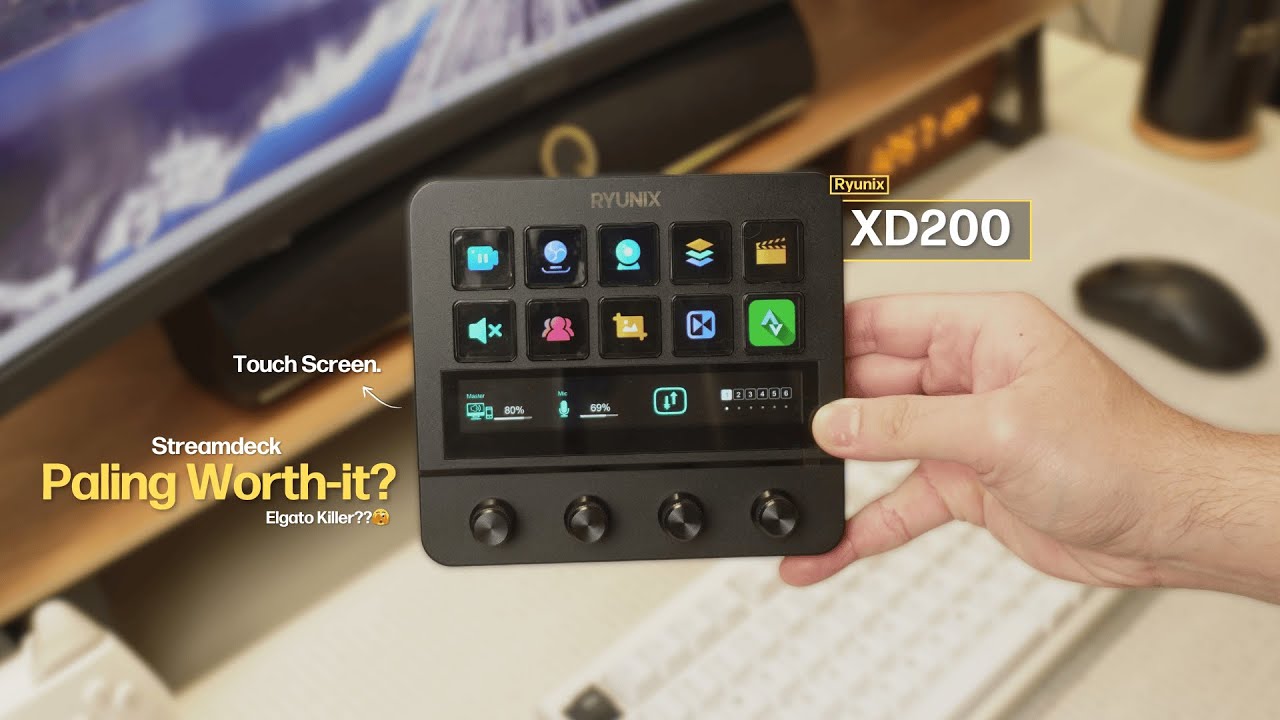 Elgato Kemahalan? Coba Streamdeck BUDGET FITUR LENGKAP yang Satu Ini !! (Review Ryunix XD200)