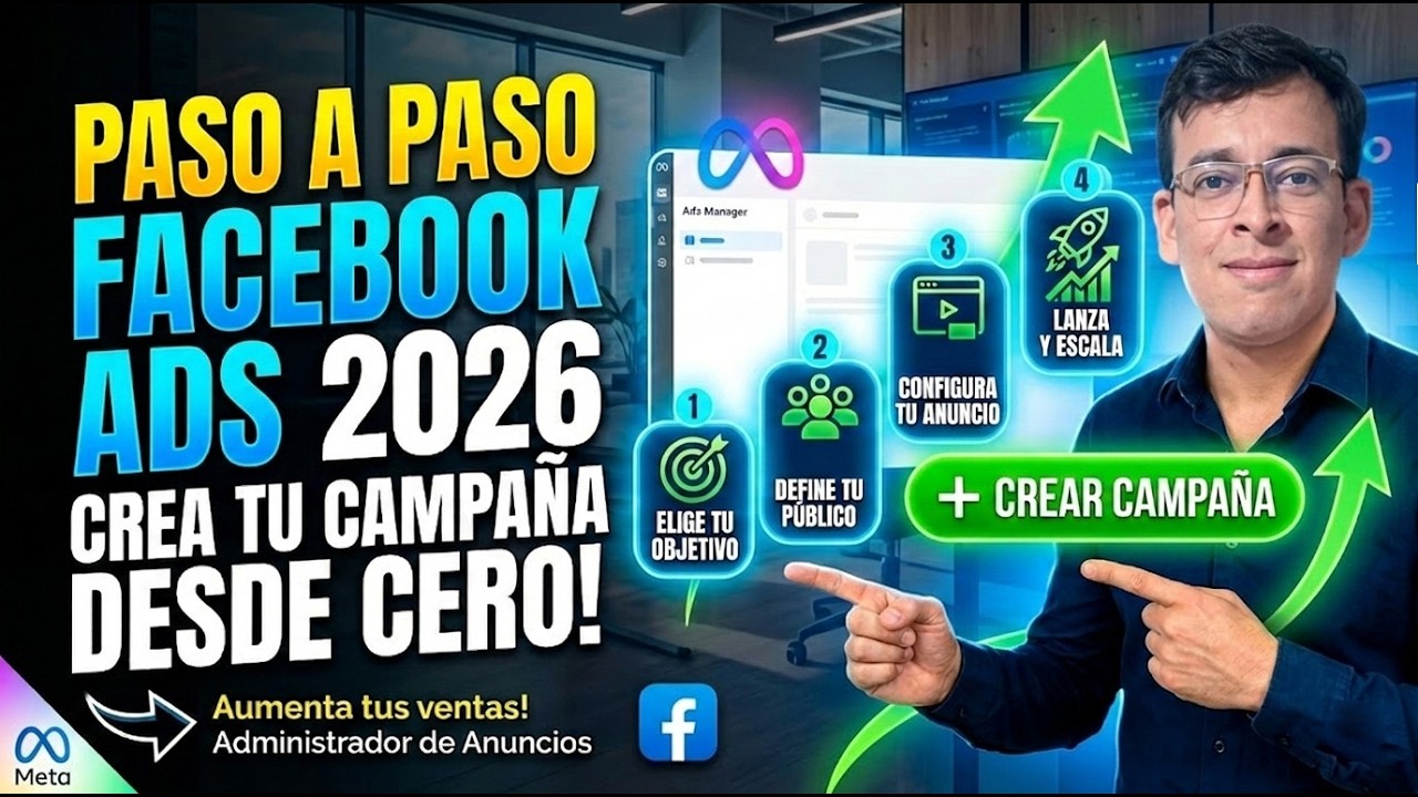 Paso a Paso Para Crear una campaña en Facebook