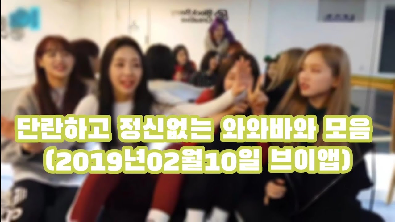 [이달의소녀 yyxy] 단란하고 정신없는 와와바와 (2019.02.10 브이앱)