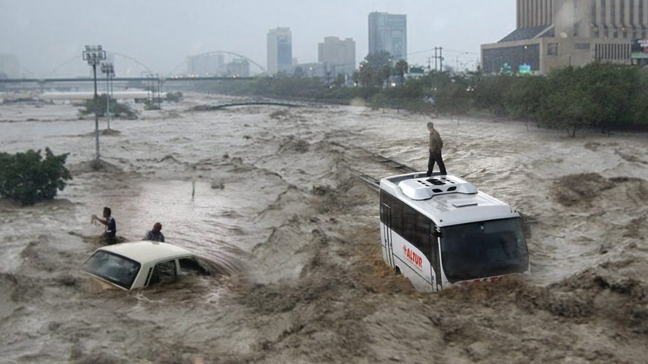 Storm hit Coahuila! Heavy rain with strong wind caused flooding in Mexico | Tormenta en Coahuila