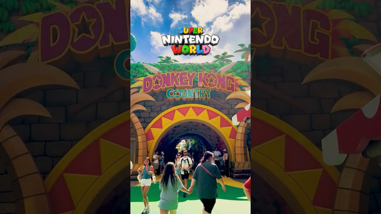 Everything we did at Donkey Kong Country™️ at Universal Epic Universe! 😎