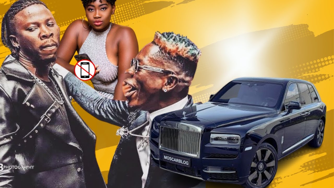 Shatta Wale's Rolls Royce Finally Arrived in Ghana|| Shugatiti to BAN PHONE @ Wedding?#nigeriannews