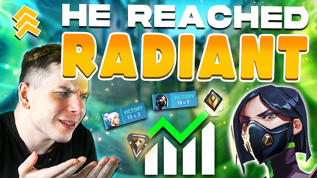 I Coached This Player from BRONZE to RADIANT... (ft. Woohoojin)
