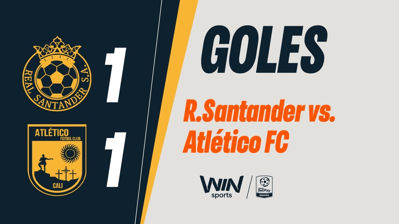 Real Santander vs. Atl&eacute;tico FC (goles) | Torneo BetPlay Dimayor 2026-1 | Fecha 3