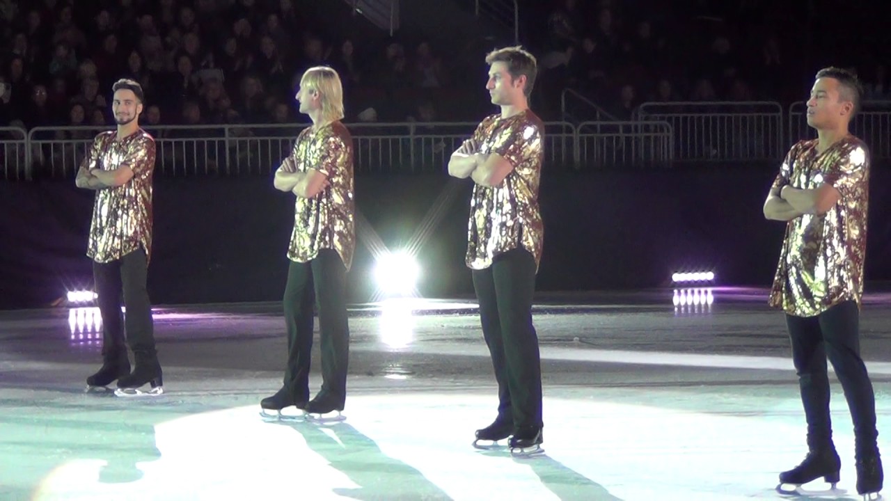 Плющенко, Жубер, Ригини, Амодио 4 короля Kings on Ice Рига 4.11.16