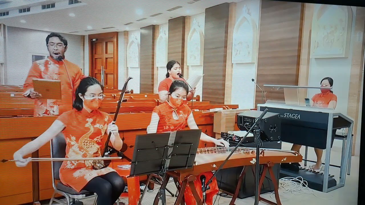Misa Imlek 2572 (5)-St Andreas Choir@Gereja St Andreas Kim Tae Gon, Kelapa Gading, Jakarta.12-2'2021