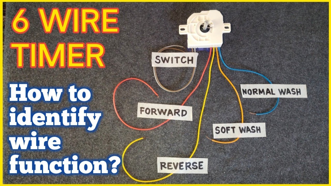 6 WIRE TIMER: HOW TO IDENTIFY EVERY WIRE FUNCTION