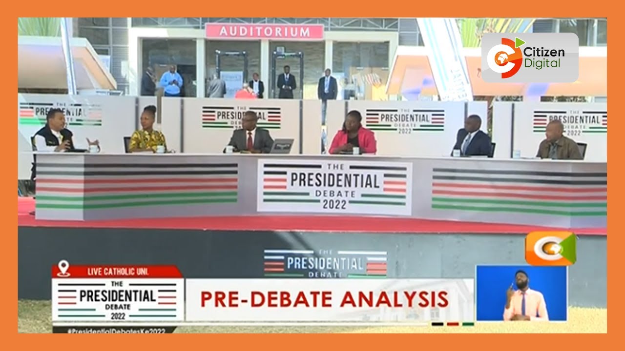 Presidential pre-debate analysis