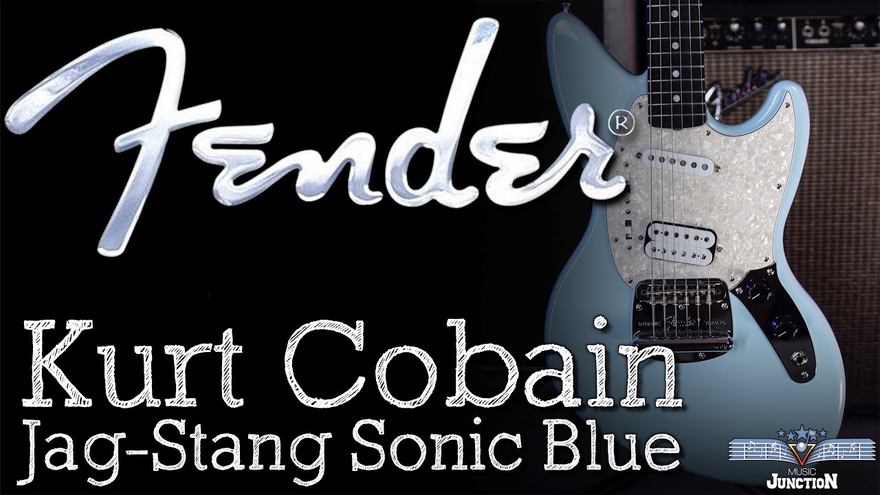 Fender Kurt Cobain Jag-Stang in Sonic Blue
