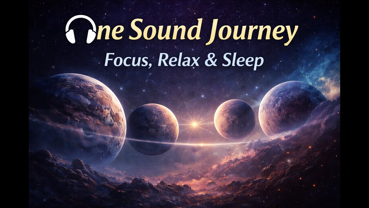 Relaxing Ambient Music 🎧 Study, Focus, Meditation & Deep Sleep