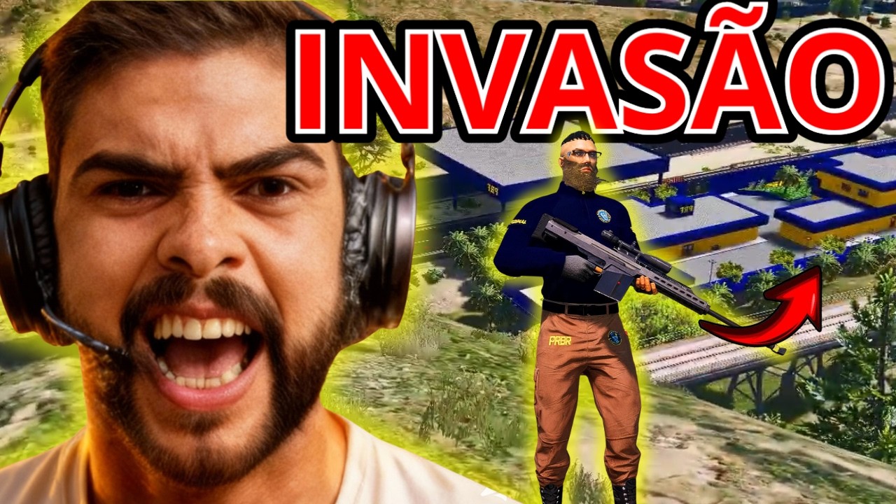 INVADI o BATALHÃO DISFARÇADO de POLICIA no GTA RP (GENERAL Z)