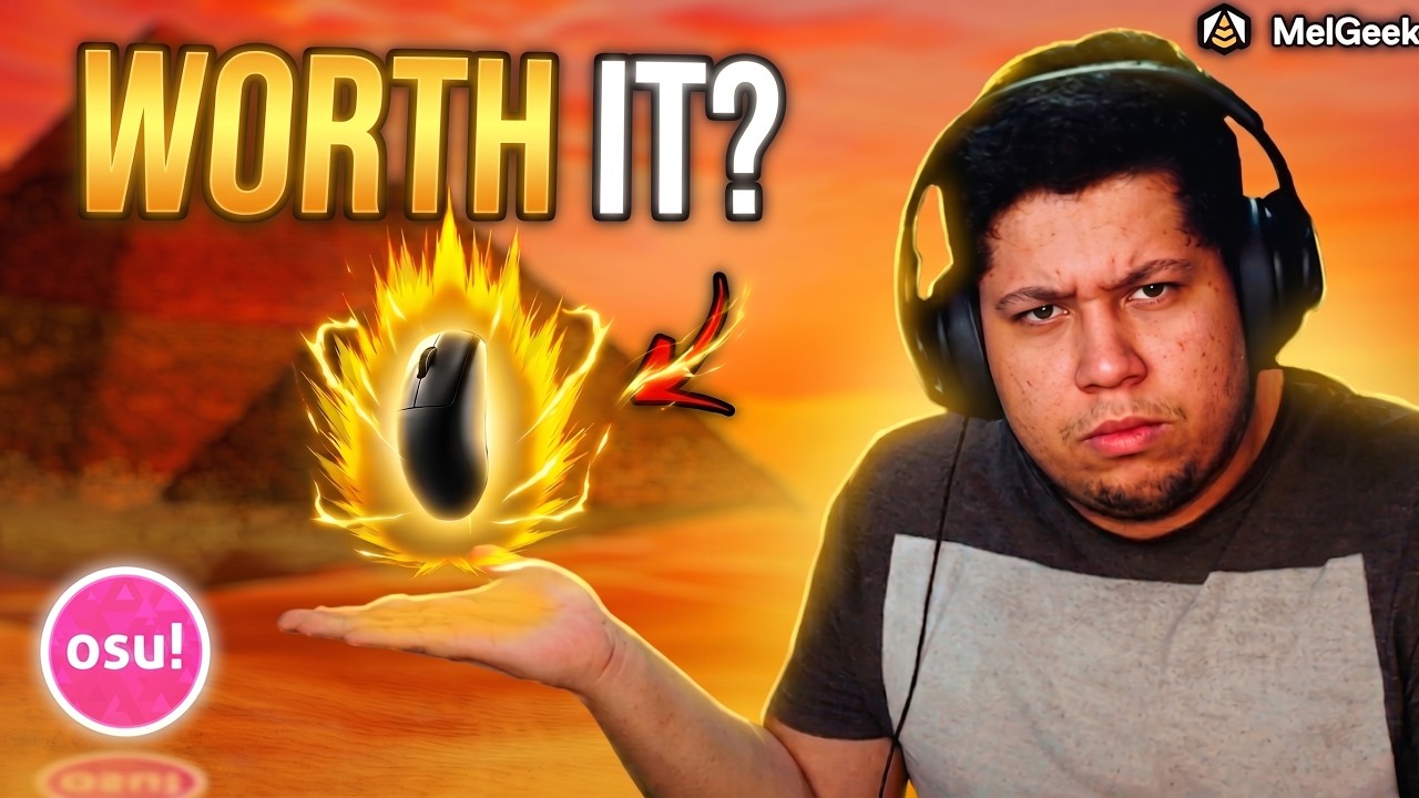 AIM GODMODE ON OSU! WITH MY NEW MOUSE! (MelGeek Horus Review)