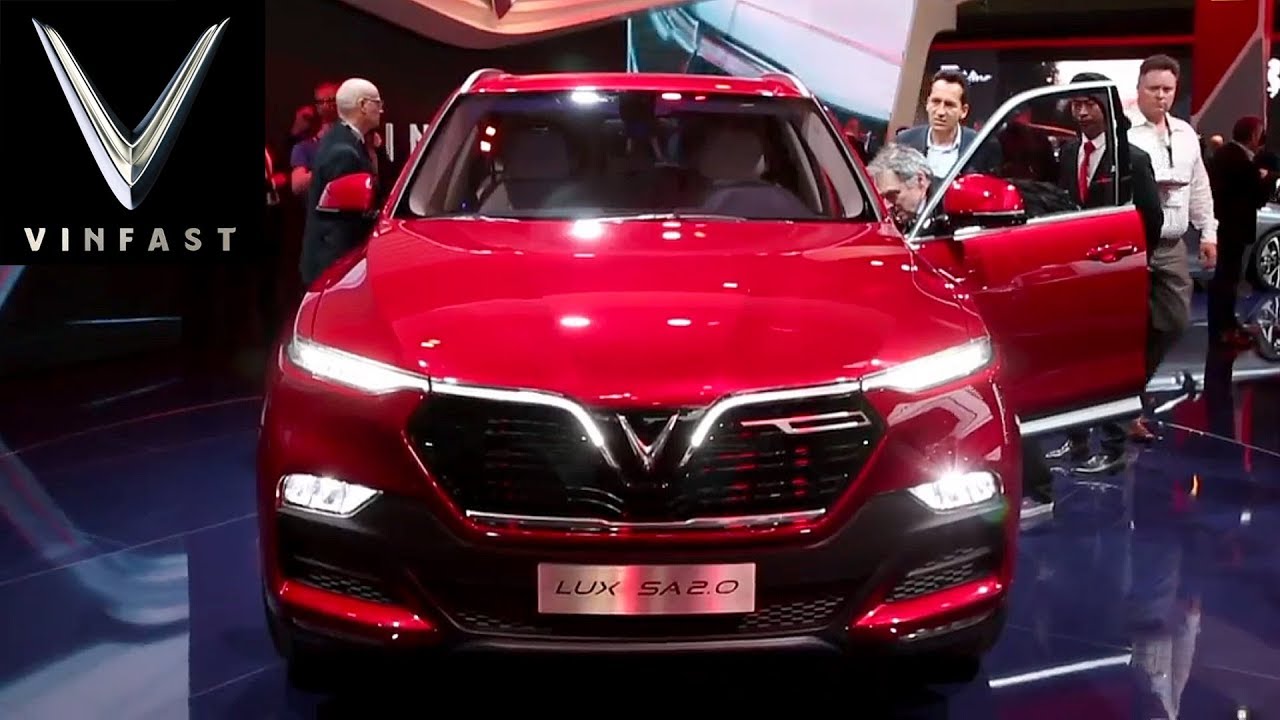 VinFast LUX SA2.0 SUV at the Paris Motor Show 2018
