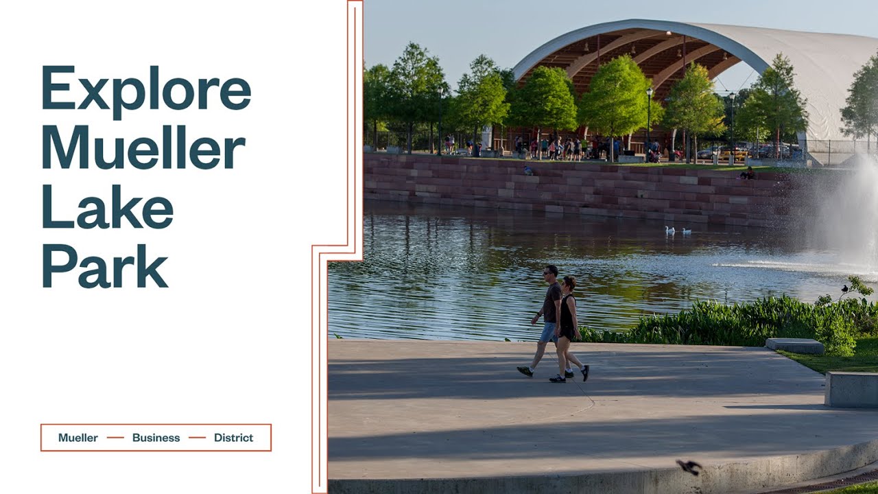 Mueller Lake Park: The Heart of Aldrich Street District in Austin, TX