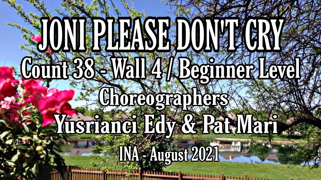 JONI PLEASE DON'T CRY - Line Dance (Dance&Tutorial)
