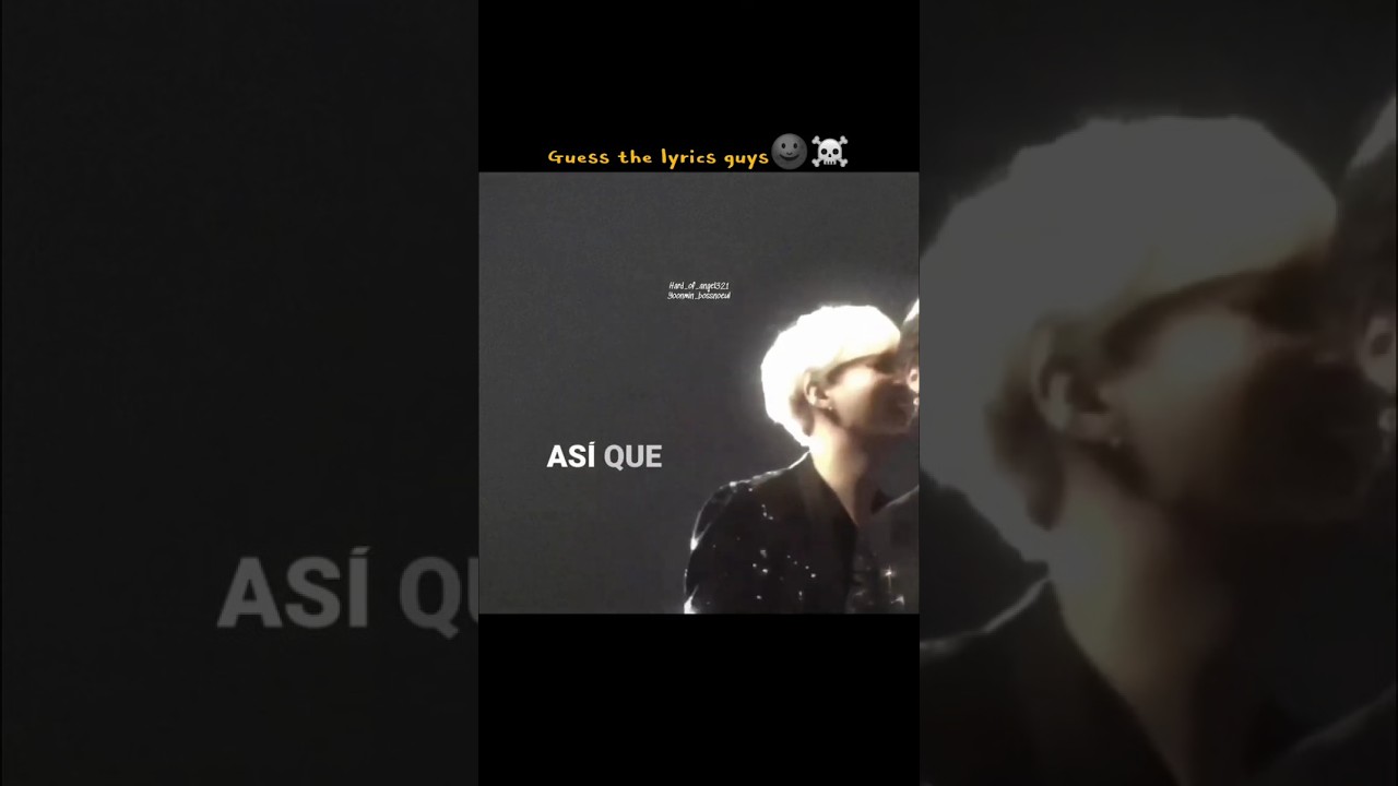 guess the lyrics guys☠️ 